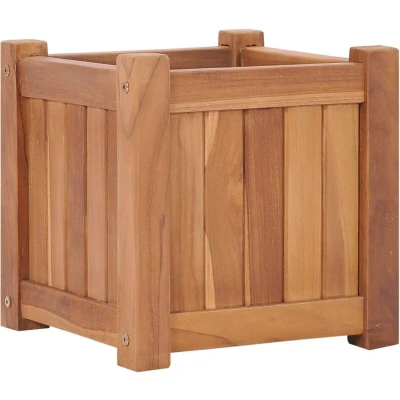 Image of vidaXL Raised Bed 30x30x30 cm Solid Teak Wood