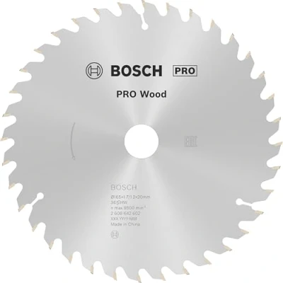 Image of Bosch 2608642602 Circular Saw Blade for Optiline Wood