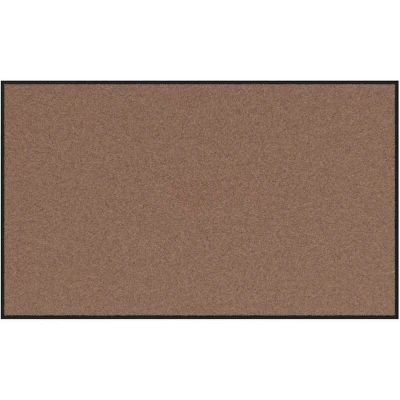 Image of vidaXL doormat 150x90 brown/black indoor/outdoor polypropylene rectangular medium pile