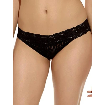 Image of Wacoal Women&#039;s Halo Bikini Pant, Black, S