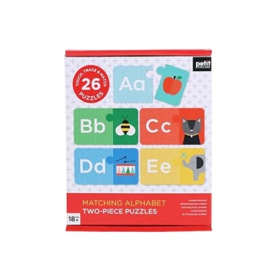 Image of Matching Alphabet Two Piece Puzzles