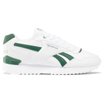 Image of Reebok Unisex Glide Ripple Clip Sneaker, FTWWHT/DRKGRN/VINGRE, 3.5 UK