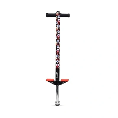 Image of Crystals Irvine Eyes Kids Pogo Stick Safe &amp; Fun Jumping Toy for Boys Girls, Foam Handles, Anti Slip Foot Pegs, Durable Spring, Max Weight 35kg