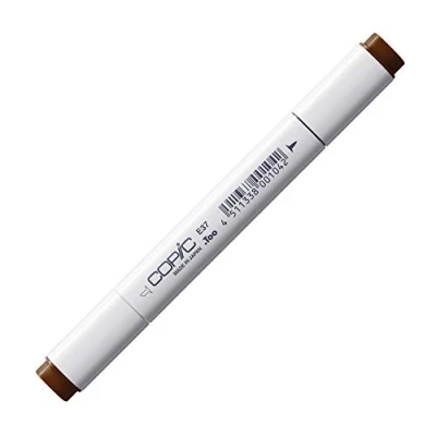 Image of Copic Classic Coloured Marker Pen (E 37) Sepia, For Art &amp; Crafts, Colouring, Graphics, Highlighter, Design, Anime, Professional Beginners, Supplies Colouring Books