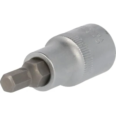 Image of BRILLIANT TOOLS BT022862 1/2 Inch Hex Socket Bit Socket, 55 mm Long, 7 [Powered by KS Tools]