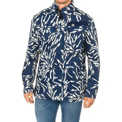 Image of G Star Raw Mens Overshirt jacket with zipper and buttons closure D01813 man Multicolour Cotton Size 2XS