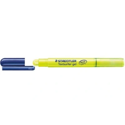 Image of Staedtler Highlighters Pack of 6&quot;Textsurfer Gel Line 3mm Yellow