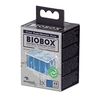 Image of Tecatlantis Easybox Fine Foam Filter Media Cartridge For Mini Biobox Filters 1 And 2/Biobox 0, XS