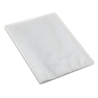 Image of Viquel Document Folder with 100 Sheets (50 Pockets), Translucent