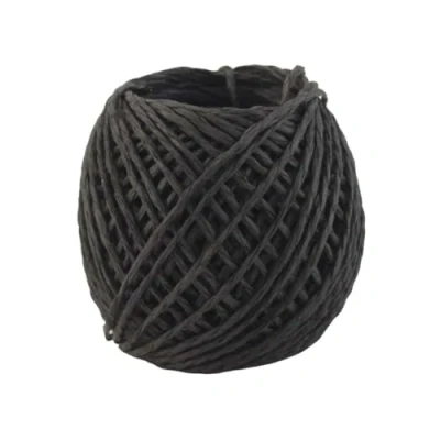 Image of Black Paper String 1mm wide 20m Crafts, Gifts &amp; Cracker Tying
