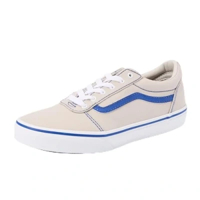 Image of Vans Ward Sneaker, POP Stitch Grey/Blue, 2 UK Child