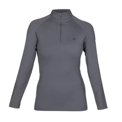 Image of Aubrion Shires Eltar Children&#039;s Base Layer Grey 13/14Yrs,