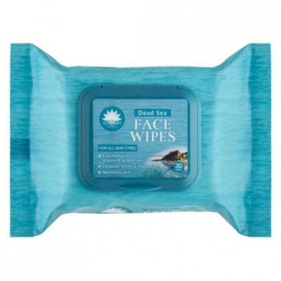 Image of Elysium Spa Dead Sea Face Wipes, 30 Pack