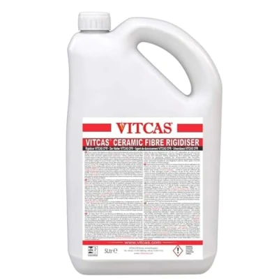 Image of VITCAS 5 Liters Ceramic Fibre Rigidiser Silicate Compound Corrosion Protector kilns, forges Hardening Coat for Fiber Materials