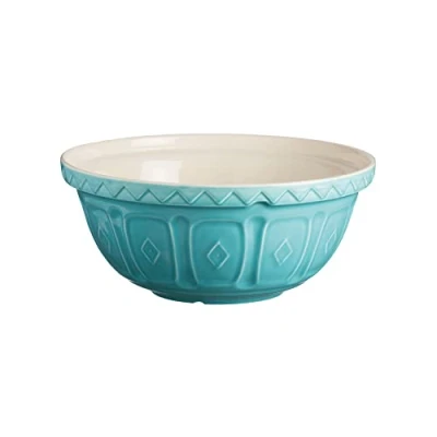 Image of Mason Cash Colour Mix S18 Turquoise Mixing Bowl 26cm