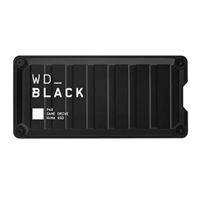 Image of WD_BLACK P40 2TB Game Drive SSD, External SSD drive, Portable, Works with Playstation, PS5, Xbox, PC &amp; Mac, Superspeed USB 3.2 Gen 2x2, up to 2000 MB/s, Dashboard, Customizable RGB lighting