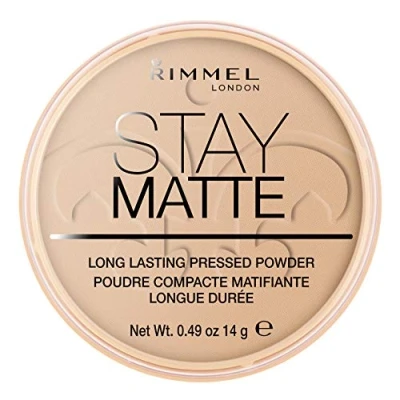 Image of Rimmel London Stay Matte Pressed Powder, 4 Sandstorm, 14g