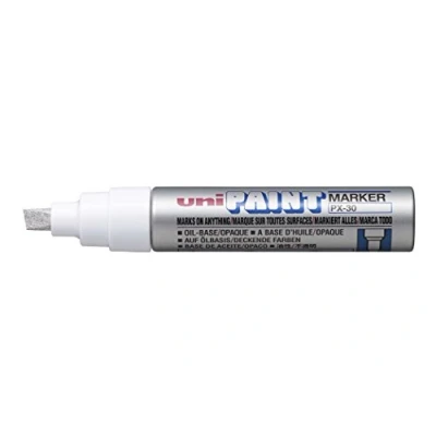 Image of UNI PX 30 Chisel Tip Silver, UUPX30S