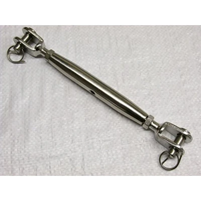 Image of Stainless Steel Rigging Screw Fork &amp; M8 (8MM Bottle Cable Turnbuckle Jaw)
