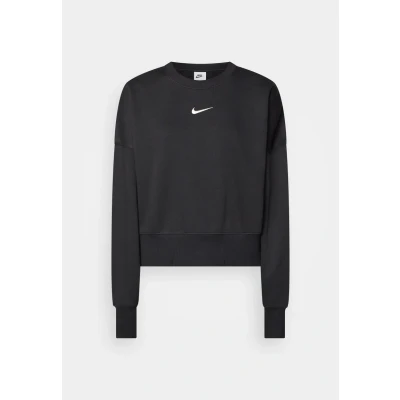 Image of Nike Sportswear Phoenix Sweatshirt, Women&#039;s, Size: Medium, Black/sail