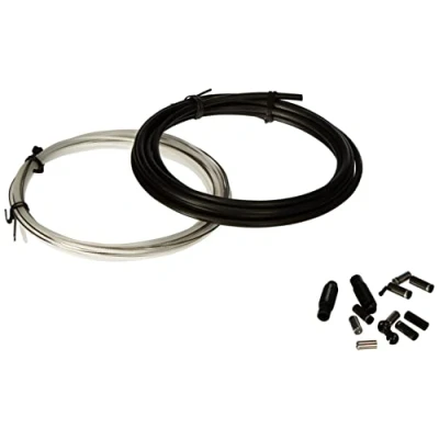 Image of Jagwire Elite Sealed Shift/Gear Cable Kit (x2 Cables) Stealth Black