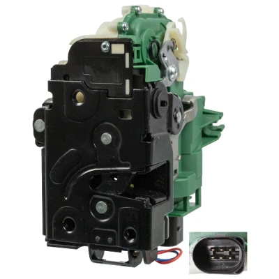 Image of 3B4839015AE, 3B4839015AM Door Lock FEBI BILSTEIN 174565 with double sealing Left Rear VOLKSWAGEN: Passat B5 GP Estate, Saloon