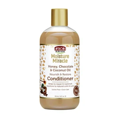 Image of African Pride Moisture Miracle Honey &amp; Coconut Oil Conditioner