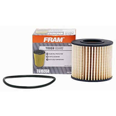 Image of FRAM Tough Guard TG10358 1, 15K Mile Change Interval Full Flow Cartridge Oil Filter