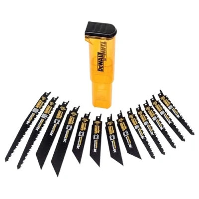 Image of DEWALT XTREME RUNTIME 13PC RECIP BLADE SET