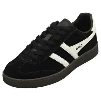 Image of Gola Viper Womens Casual Trainers in Black White 8 UK