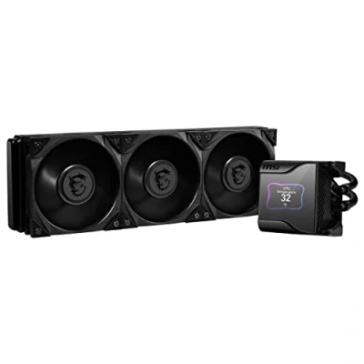Image of MSI MAG CORELIQUID 240R V2 White CPU Watercooling AIO Kit, Rotating ARGB Waterblock Head, Integrated Radiator Pump, Split Flow Layout, Anti Evaporation Hoses, AMD &amp; Intel Compatible