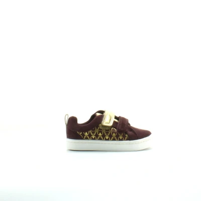 Image of Clarks Childrens Unisex x Marvel City Hero Kids Red Trainers Leather (archived) Size UK 4.5 Infant