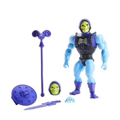 Image of Masters of the Universe GVL77 Mattel Collectible Origins Battle Armor Skeletor Action Figure (He Man, MOTU)