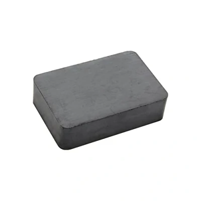 Image of Y30BH Ferrite Magnet for Arts, Crafts, Model Making, DIY, Hobbies, Office, and Home 75mm x 50mm 20mm thick 5kg Pull