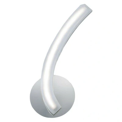 Image of On Wall Lamp Right Switched 5W LED 3000K, 500lm, Polished Chrome, Frosted Acrylic