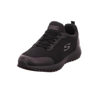 Image of Skechers Squad Trainers, Men&#039;s, Size: 10.5, Black Textile/synthetics
