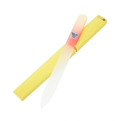 Image of Glass Nail File with Case, Bona Fide Beauty Fingernail for Natural Nails, in Any Direction, Expertly Shapes Enjoy a Professional Smooth Finish Premium Czech