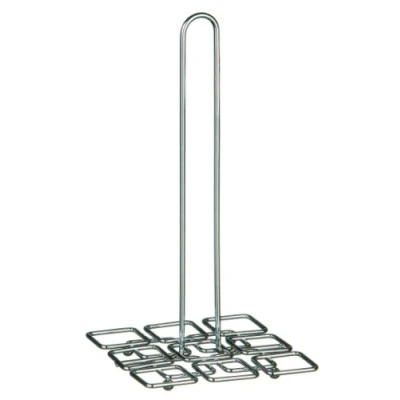Image of Premier Housewares Squares Kitchen Roll Holder Chrome