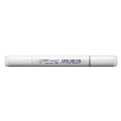 Image of Copic Sketch Coloured Marker Pen (T 1) Toner Gray No.1, For Art &amp; Crafts, Colouring, Graphics, Highlighter, Design, Anime, Professional Beginners, Supplies Colouring Books