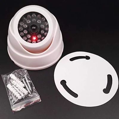 Image of ValianhAgen Fake Dummy Camera Wireless CCTV Surveillance Security Dome Flashing LED Light