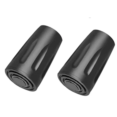 Image of 2pcs for LEKI Rubber Buffer Walking Poles / Trekking All Standard Pads Asphalt Gravel Mountains Hiking Pole Accessories