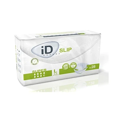 Image of iD Expert Slip (PE) All in One Incontinence Briefs Super Large (3 Packs of 28)
