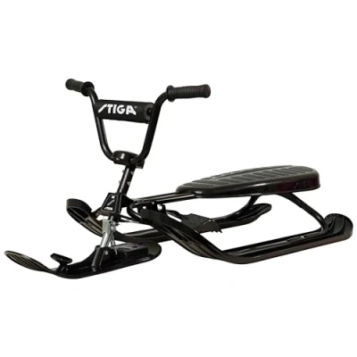 Image of Stiga Snowracer Toboggan SX Color Pro Black Snow Sledge