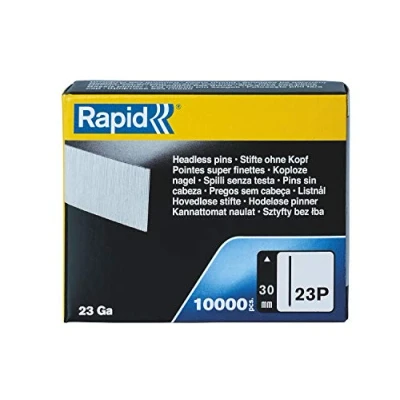 Image of Rapid 23P/30mm Micro Pins, Galvanised, Pack of 10, 000, 5001361