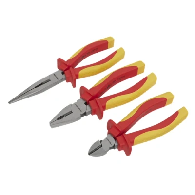 Image of Sealey Premier Pliers Set 3pc VDE Approved