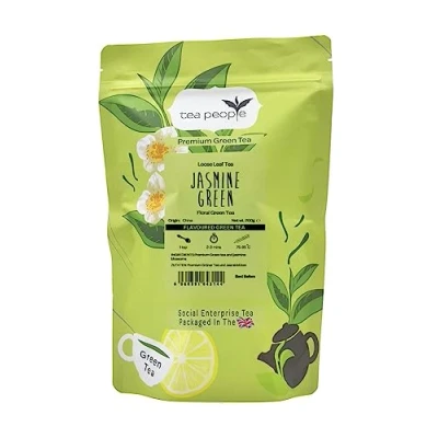 Image of Tea People Jasmine Green 200g Refill Pack