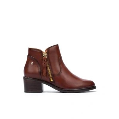 Image of Pikolinos Bacarot Leather Women&#039;s Ankle Boots