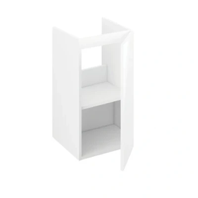 Image of Iflo Aliano White Base Unit With Pre Cut Service Void 400mm X 380mm 957710