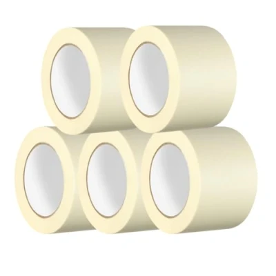 Image of Apex Business Supplies 5 Rolls Of Masking Tape 75mm X 50m Multipurpose Painters Tape, Indoor Painting Ideal For DIY Use Walls, Crafts &amp; More Tools