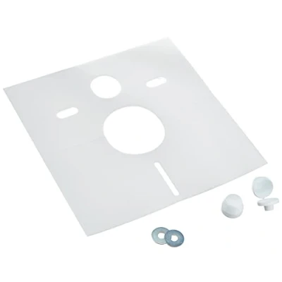 Image of Sanit Soundproofing Kit for Wall Hung Toilets and Bidets, Set of 1, White, 16.002.00 0000